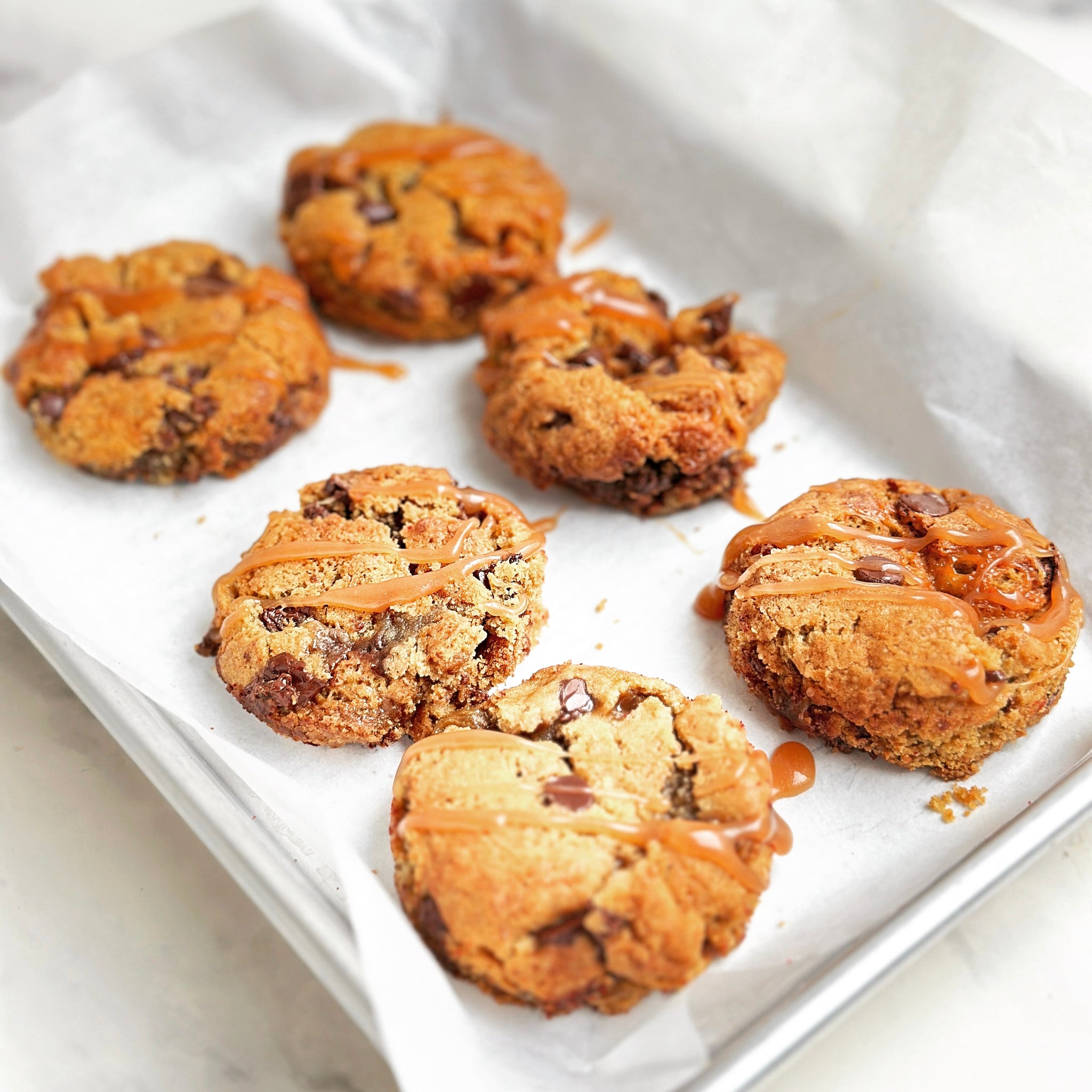 Toffee Choco Chip Cookies