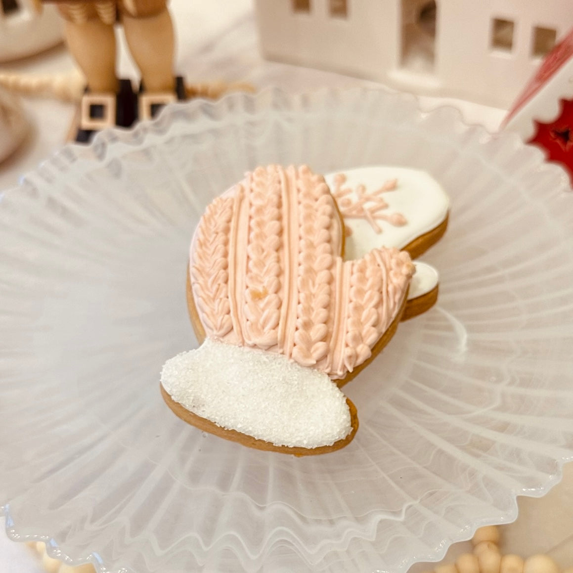 Iced Mitten Cookie