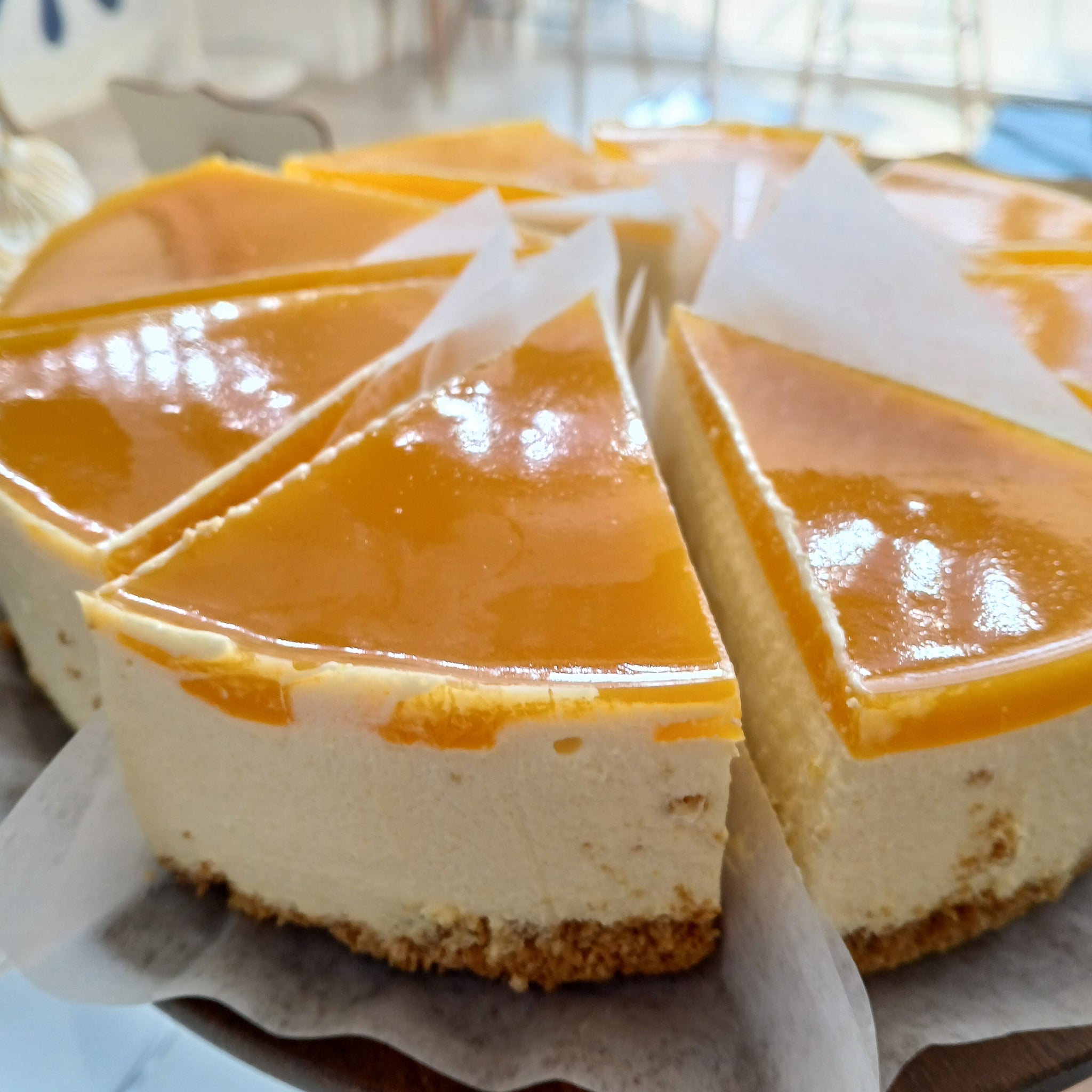 Passion Fruit Cheesecake
