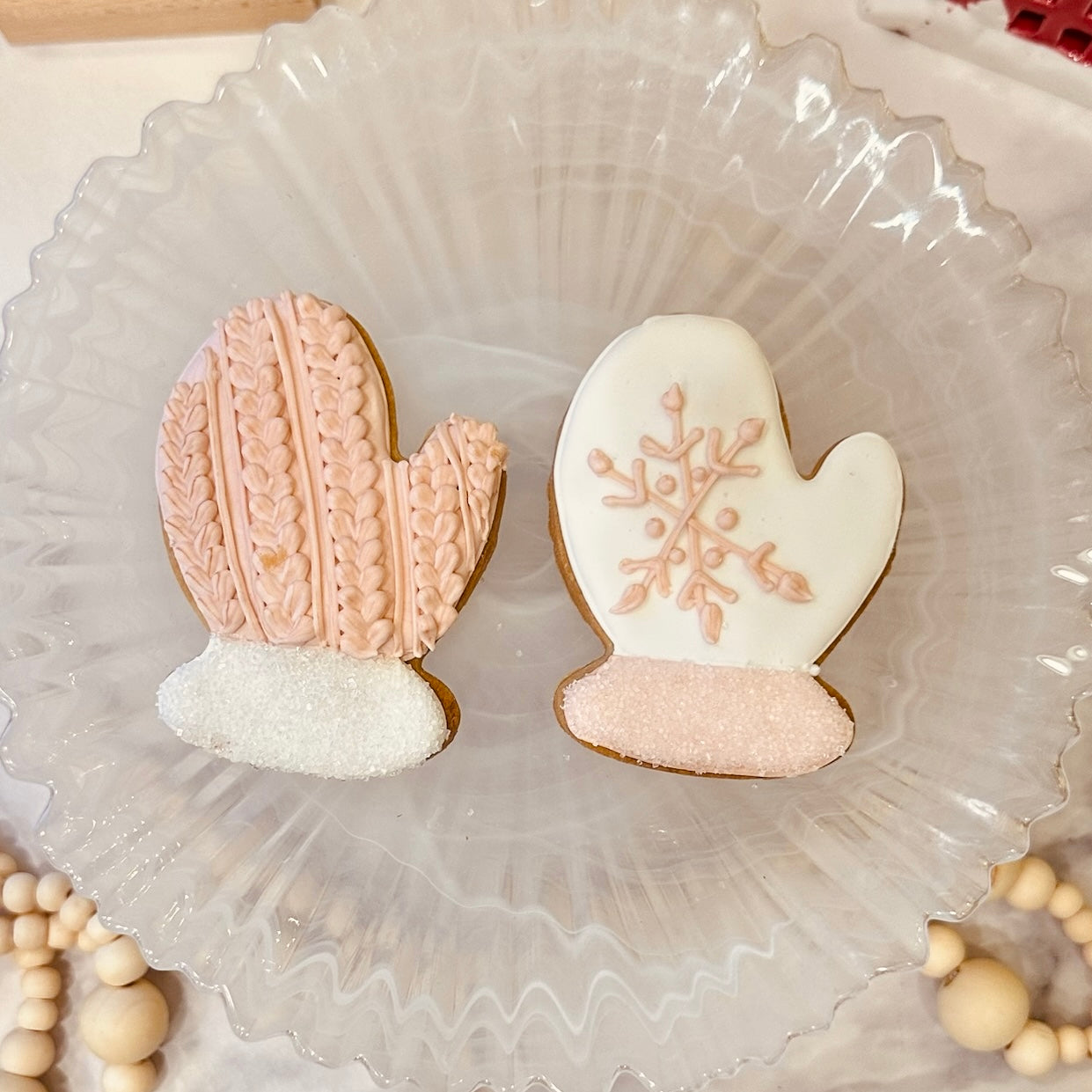 Iced Mitten Cookie