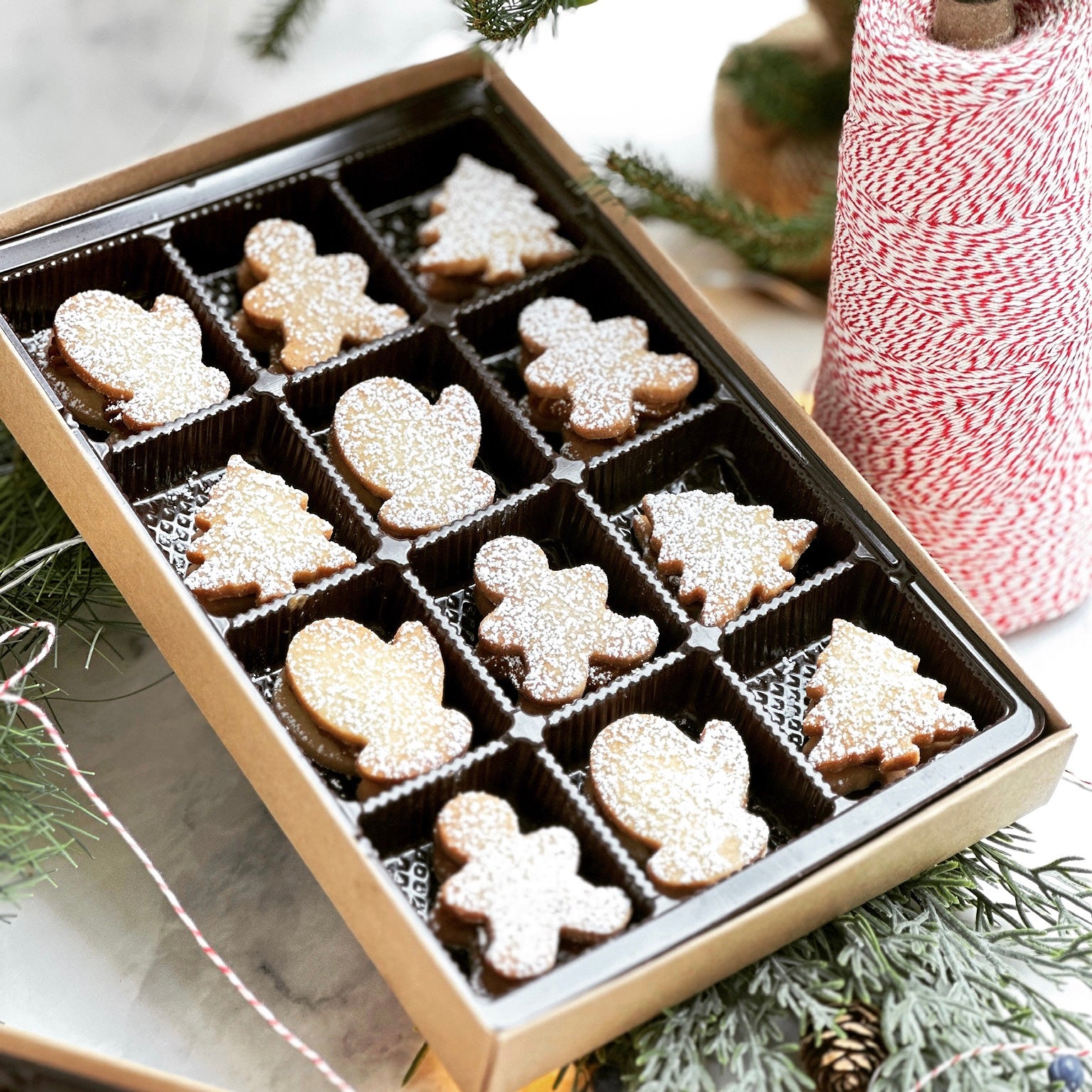 Holiday Mixed Alfajor Box