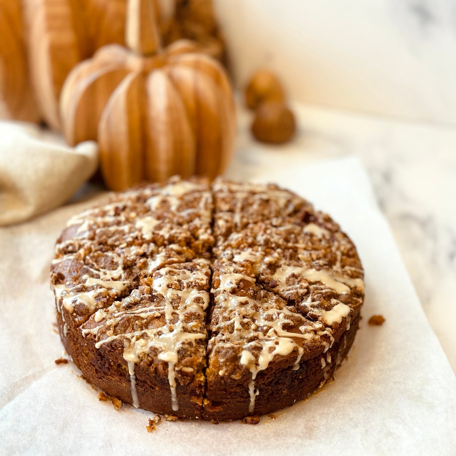 Pumpkin Spice Coffee Cake