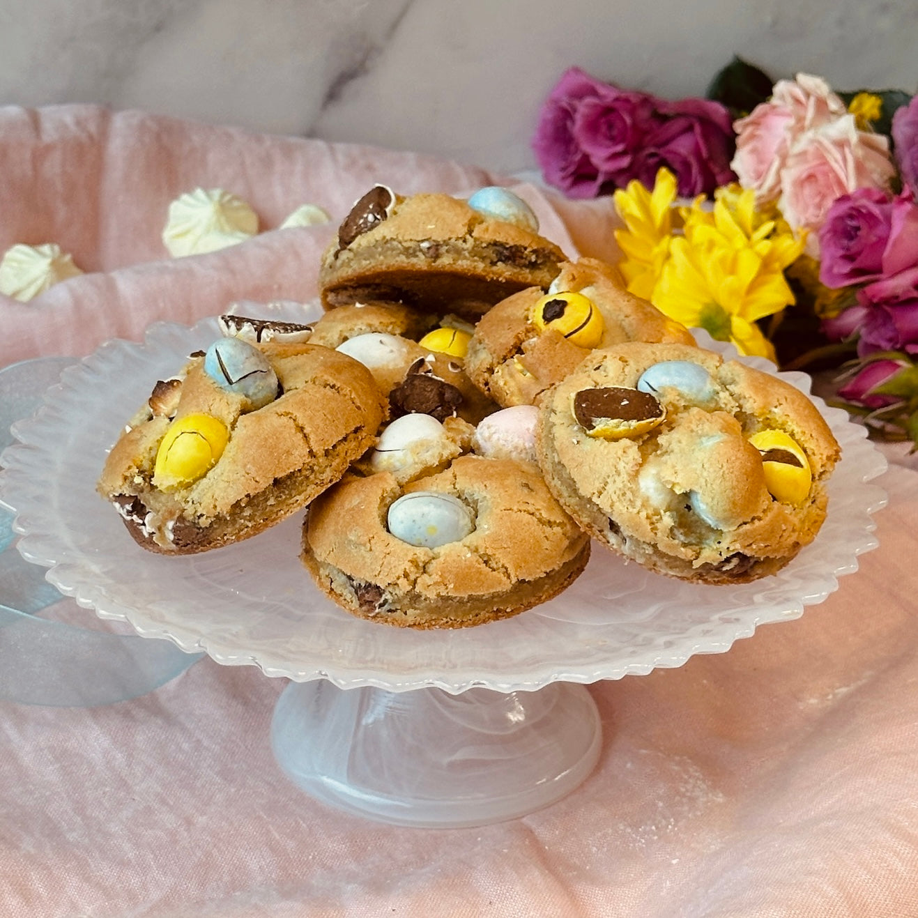 Easter Choco Chip Cookies
