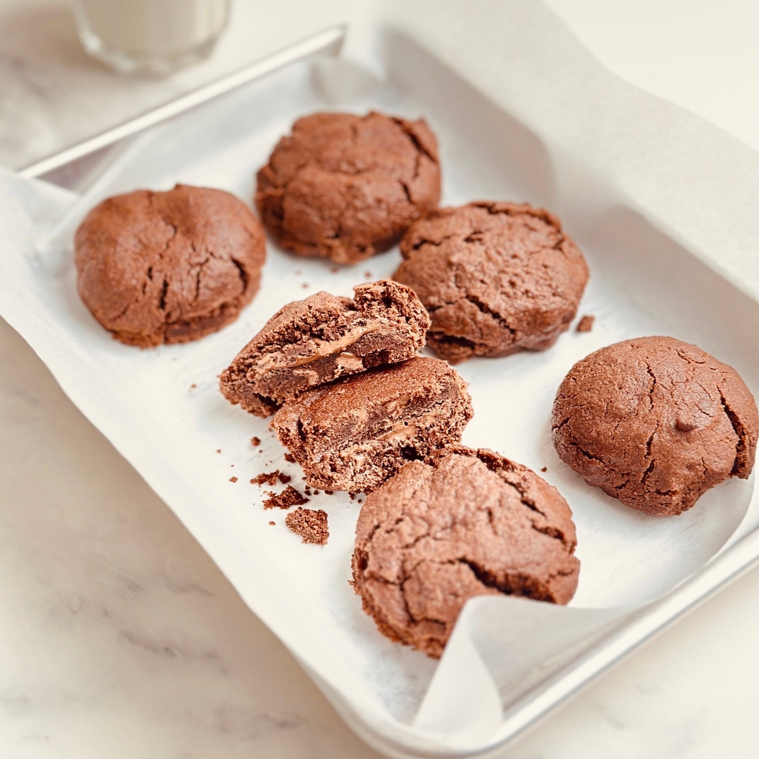 Double Chocolate Cookies