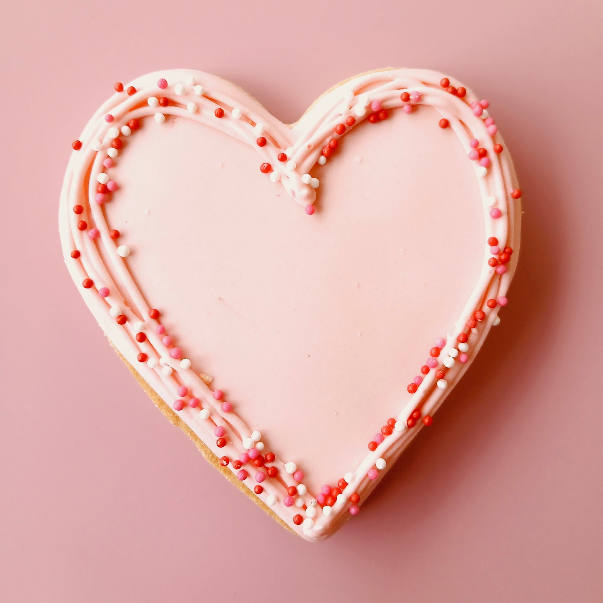 Valentine's Iced Cookie