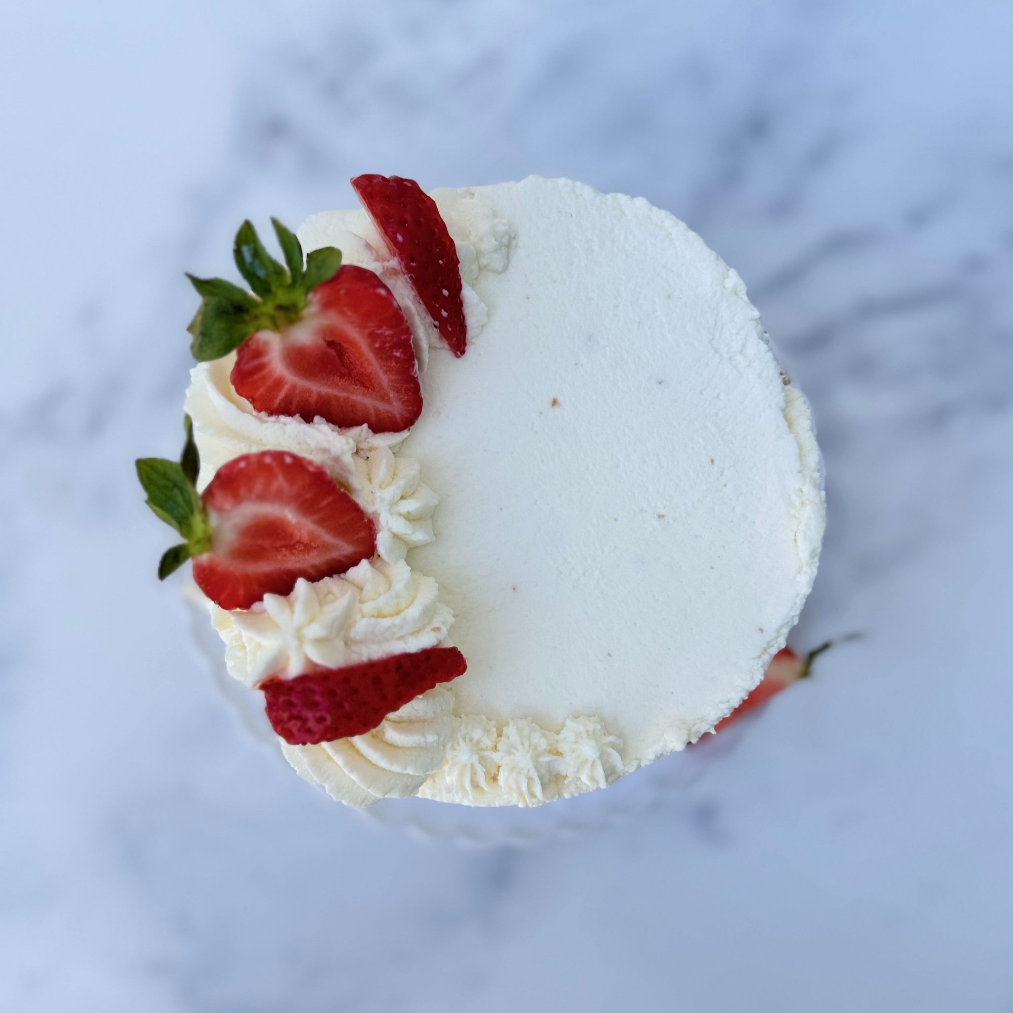 Strawberry Soufflé-Chantilly