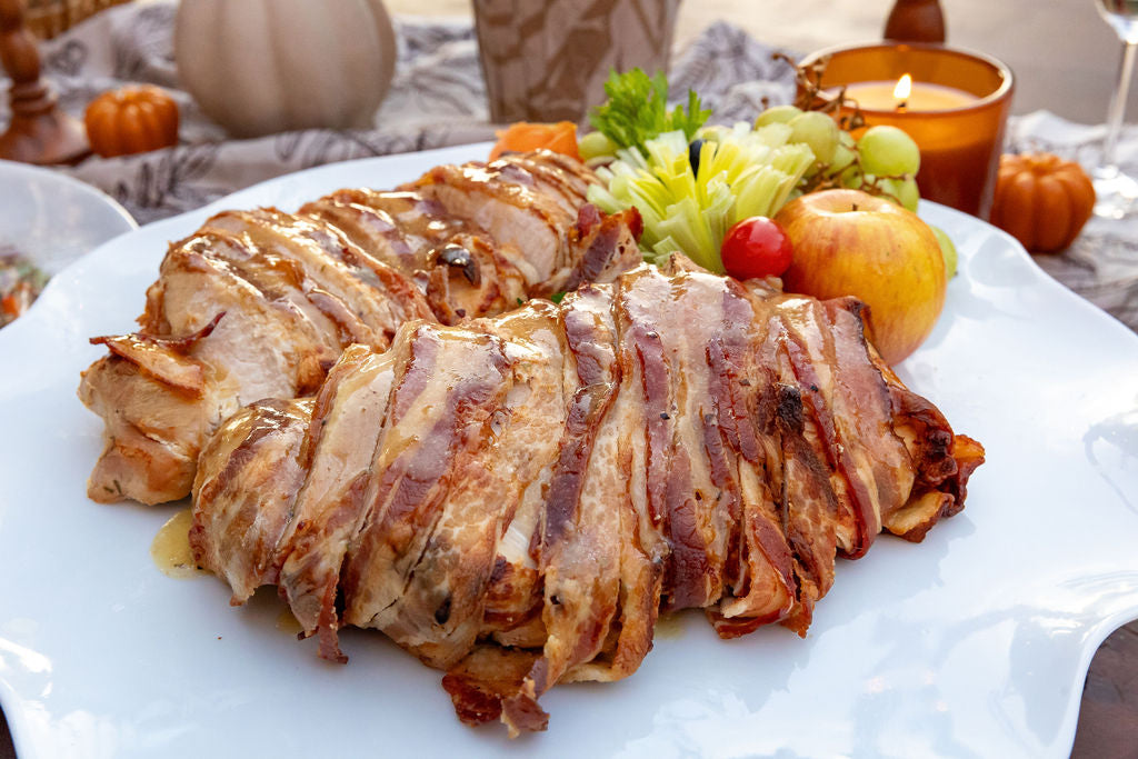 Bacon-wrapped Turkey Breast