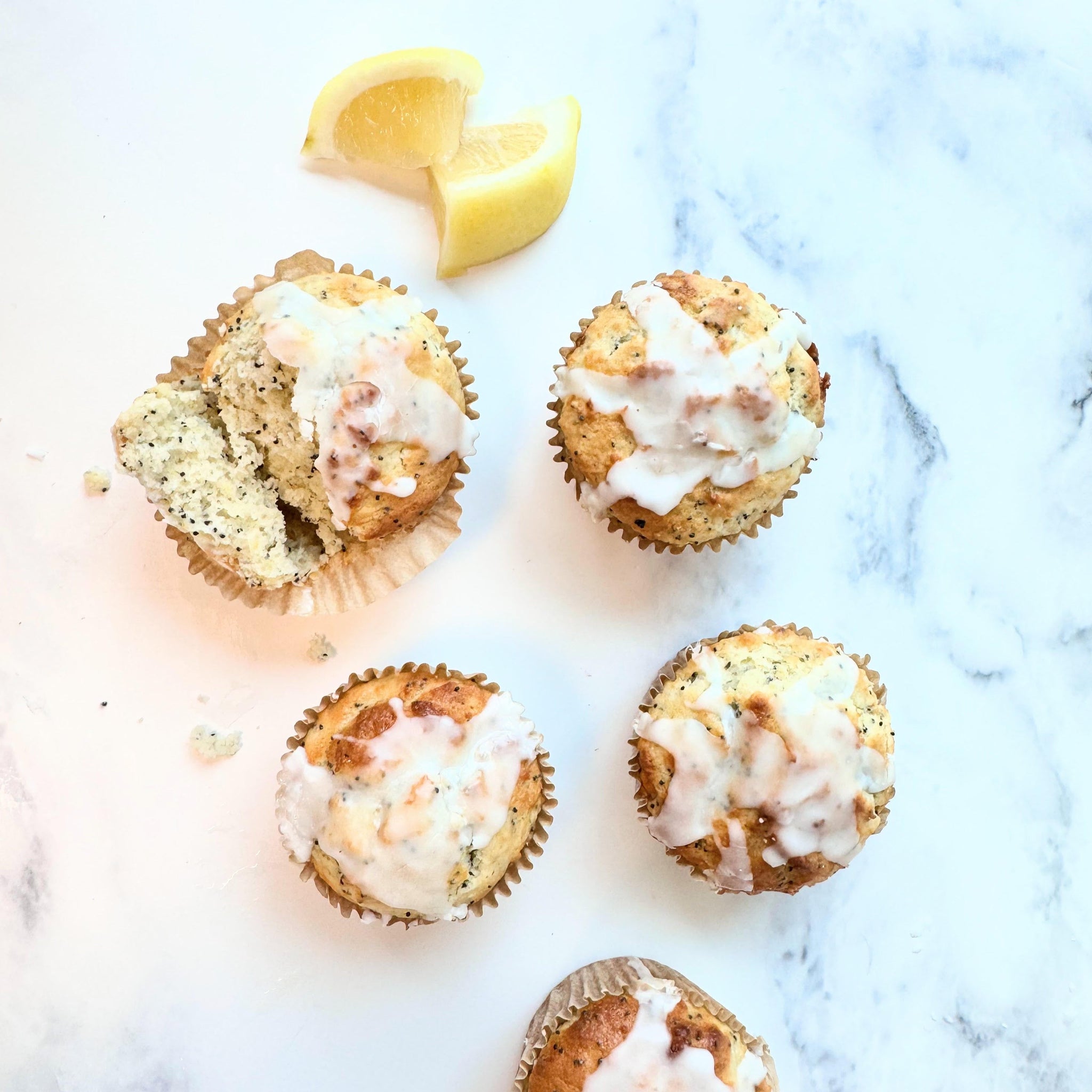 Lemon Poppy Seed Cupcakes Box