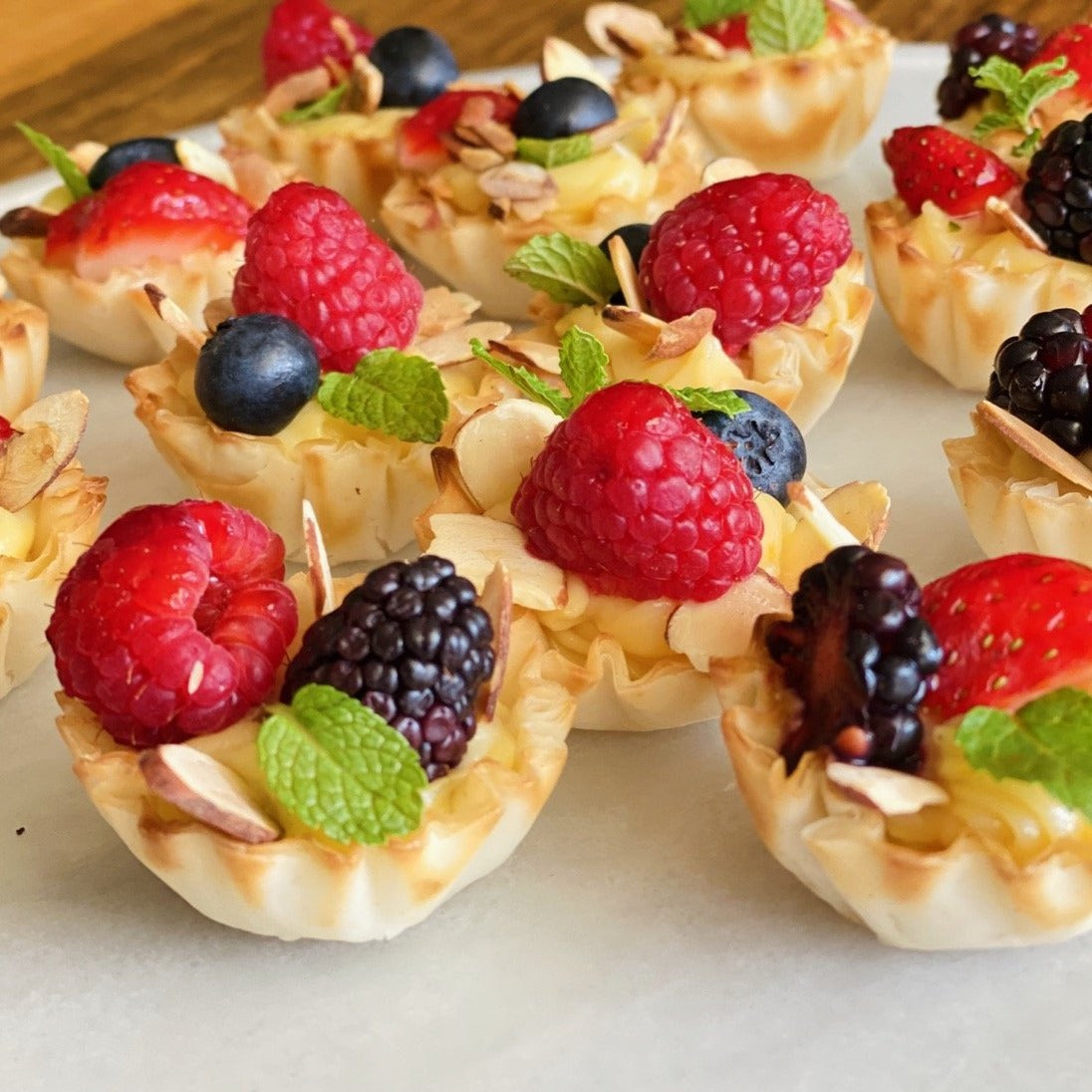 Mini Fruit Tarts x 30 - Latin Bakery Austin
