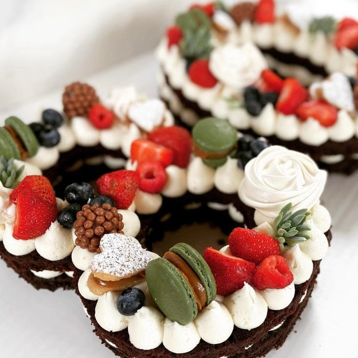 Chocolate Sprinkle Number Cake, 24x7 Home delivery of Cake in Noida Sector- 23, Noida